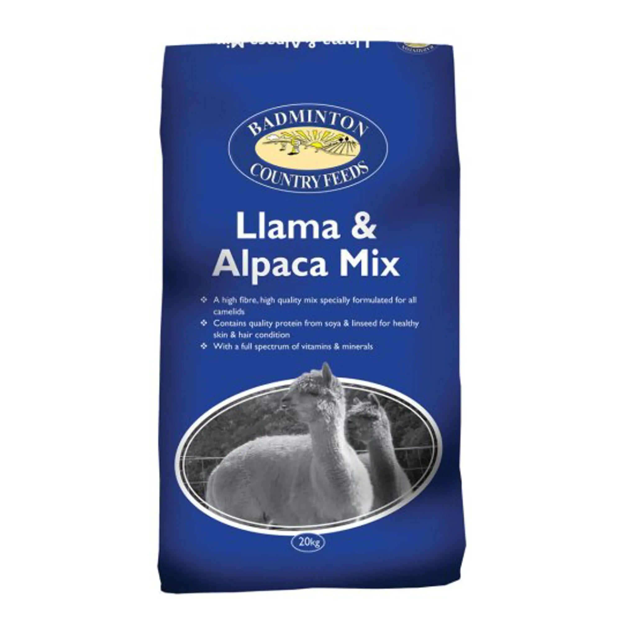Badminton llama & alpaca mix
