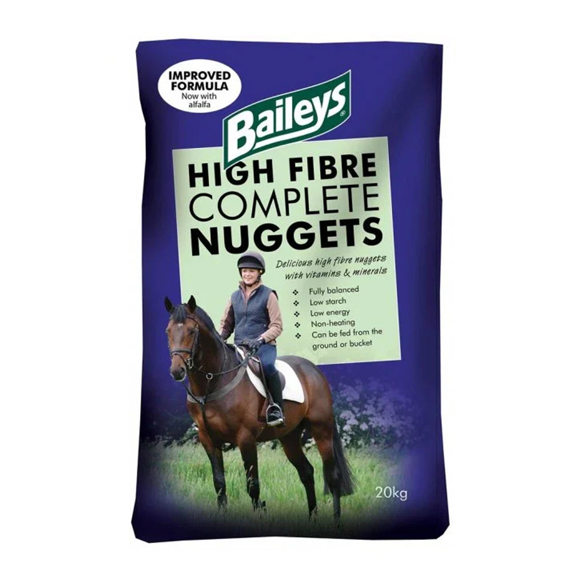 Baileys high fibre comp nugget 20kg
