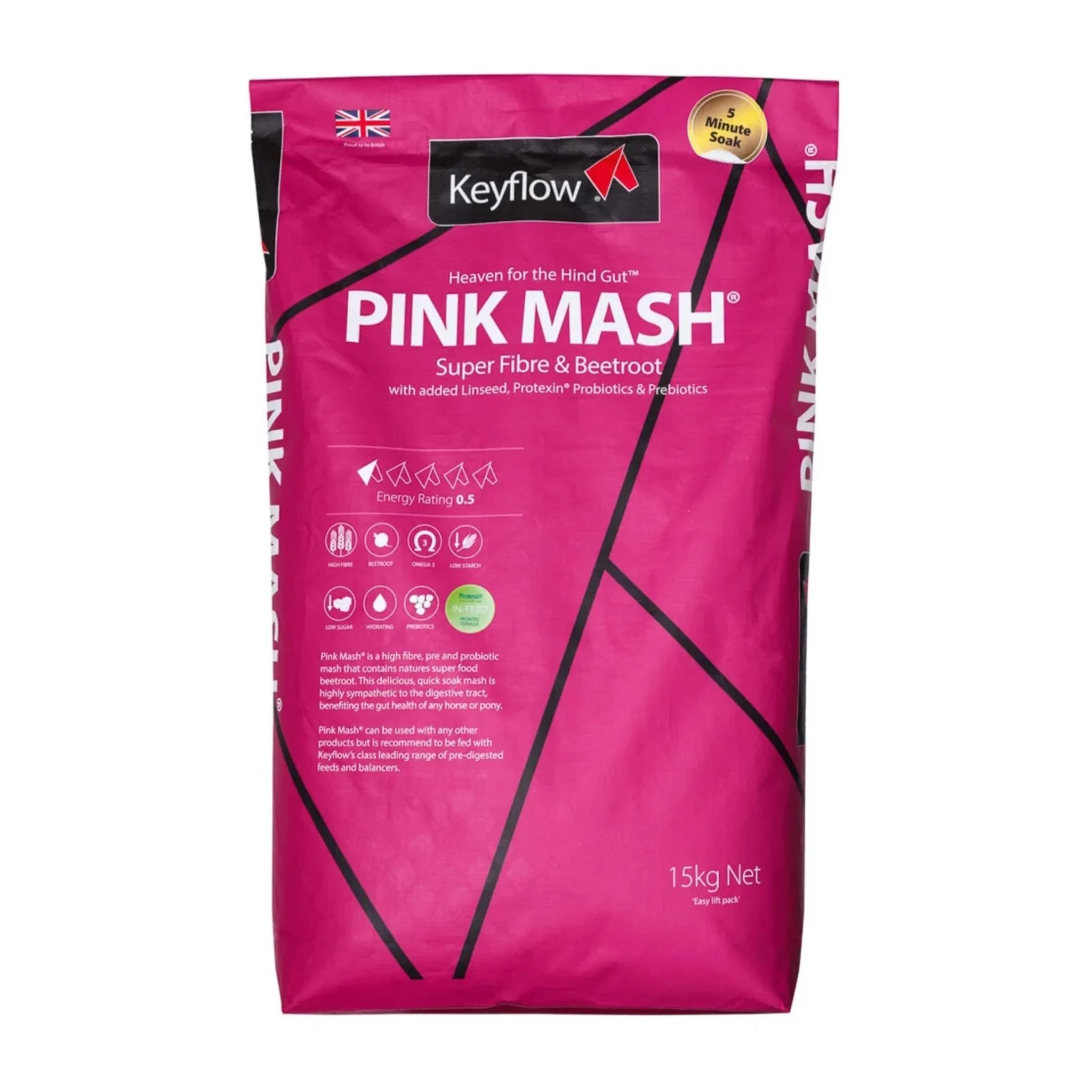 Keyflow pink mash 15kg